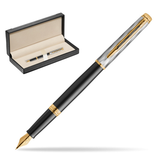 Waterman Hémisphère REFLETS DE PARIS Fountain pen in classic box black