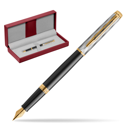 Waterman Hémisphère REFLETS DE PARIS Fountain pen in the red leather box
