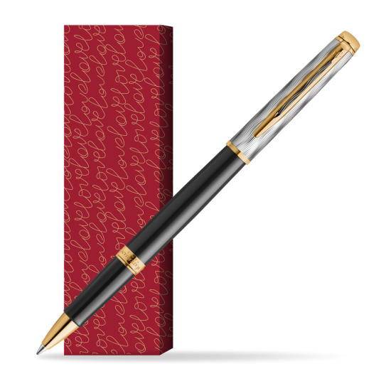 Waterman Hémisphère REFLETS DE PARIS Rollerball Pen in cover True Love