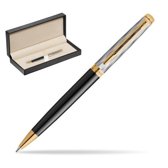 Waterman Hémisphère REFLETS DE PARIS Ballpoint pen in classic box pure black