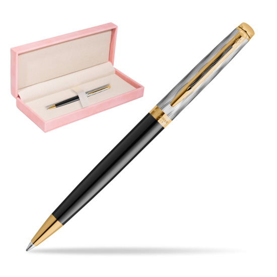 Waterman Hémisphère REFLETS DE PARIS Ballpoint pen in suede box pink