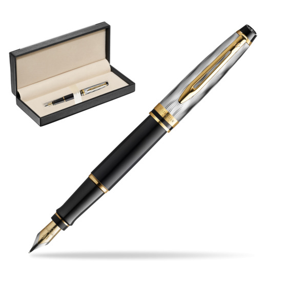 Waterman EXPERT REFLETS DE PARIS Fountain pen in classic box black