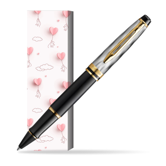 Waterman EXPERT REFLETS DE PARIS Rollerball pen in cover Love is in the air