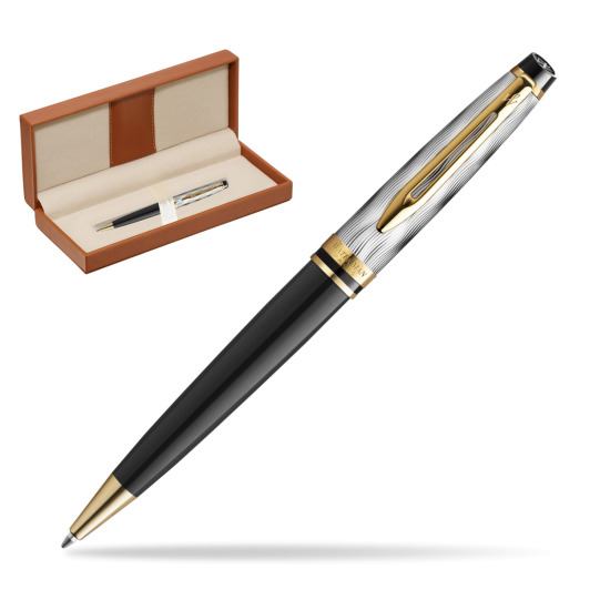 Waterman EXPERT REFLETS DE PARIS Ballpoint Pen  in classic box brown