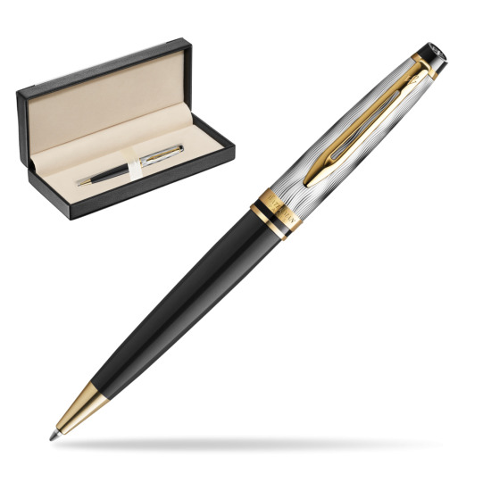 Waterman EXPERT REFLETS DE PARIS Ballpoint Pen in classic box black