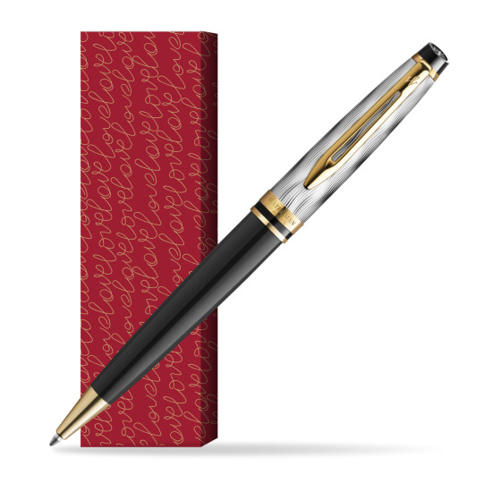 Waterman EXPERT REFLETS DE PARIS Ballpoint Pen in cover True Love