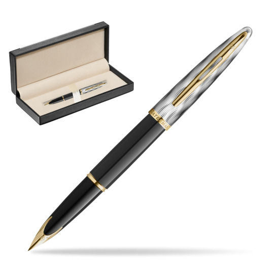 Waterman CARÈNE REFLETS DE PARIS Fountain pen in classic box black