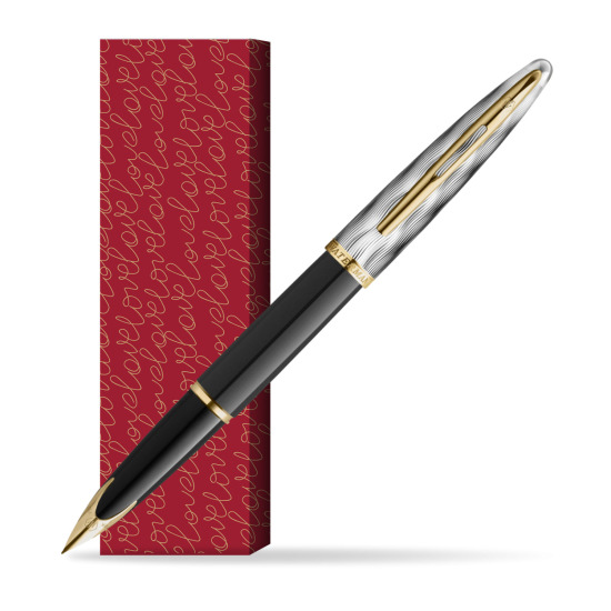 Waterman CARÈNE REFLETS DE PARIS Fountain pen in cover True Love