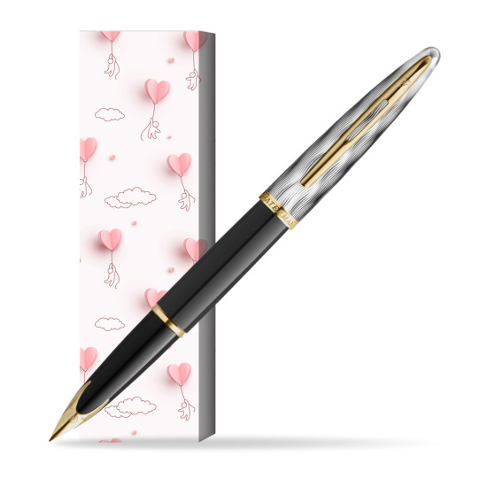Waterman CARÈNE REFLETS DE PARIS Fountain pen in cover Love is in the air