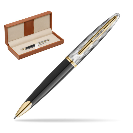 Waterman CARÈNE REFLETS DE PARIS Ballpoint pen  in classic box brown