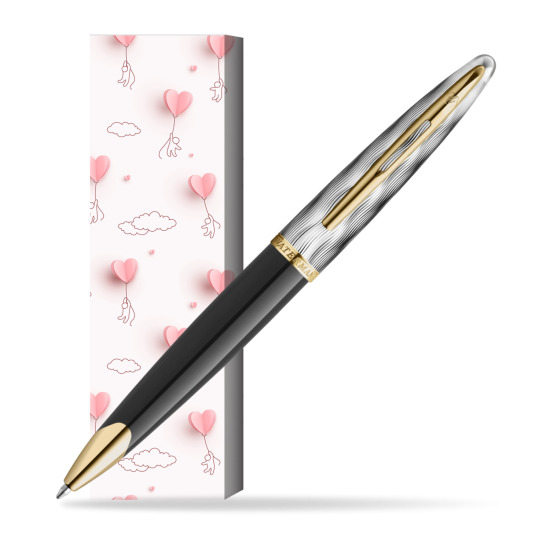 Waterman CARÈNE REFLETS DE PARIS Ballpoint pen in cover Love is in the air
