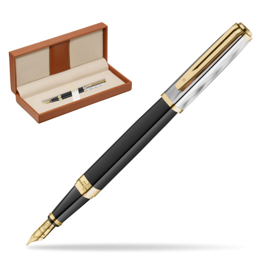 Waterman EXCEPTION REFLETS DE PARIS Fountain pen  in classic box brown