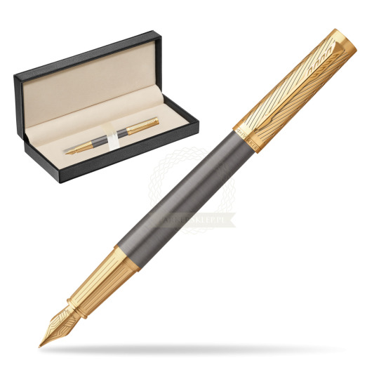 Parker Ingenuity Pioneers GT Fountain Pen - limited edition in classic box pure black