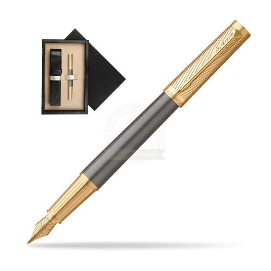 Parker Ingenuity Pioneers GT Fountain Pen - limited edition in single wooden box Wenge Single Ecru
