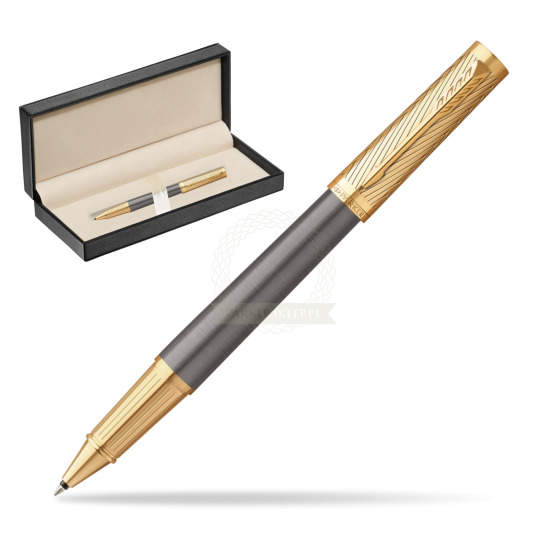 Parker Ingenuity Pioneers GT Rollerball pen - limited edition in classic box pure black