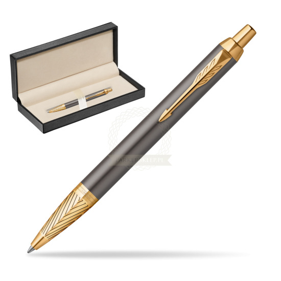 Parker IM Pioneers GT Ballpoint Pen - limited edition in classic box pure black