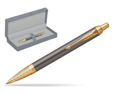 Parker IM Pioneers GT Ballpoint Pen - limited edition in suede box grey