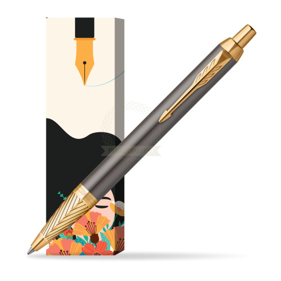 Parker IM Pioneers GT Ballpoint Pen - limited edition in cover Poppy