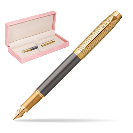 Parker IM Pioneers GT Fountain Pen - limited edition in suede box pink