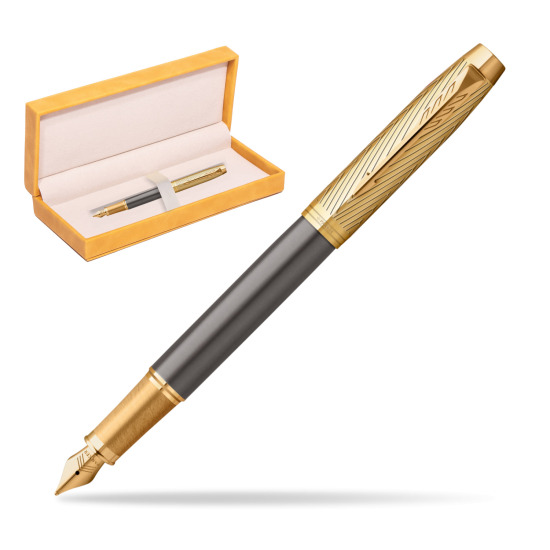 Parker IM Pioneers GT Fountain Pen - limited edition in suede box yellow