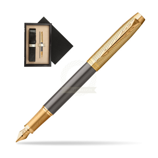 Parker IM Pioneers GT Fountain Pen - limited edition in single wooden box Wenge Single Ecru