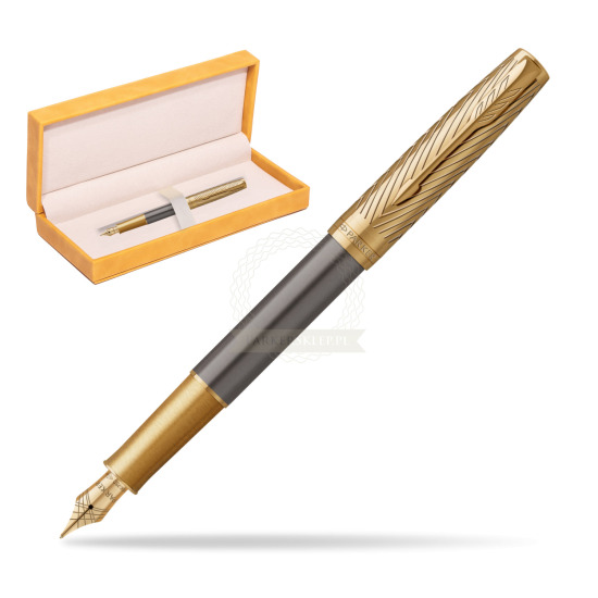 Parker Sonnet Pioneers GT Fountain pen - limited edition in suede box yellow