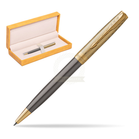 Parker Sonnet Pioneers GT Ballpoint Pen - limited edition in suede box yellow