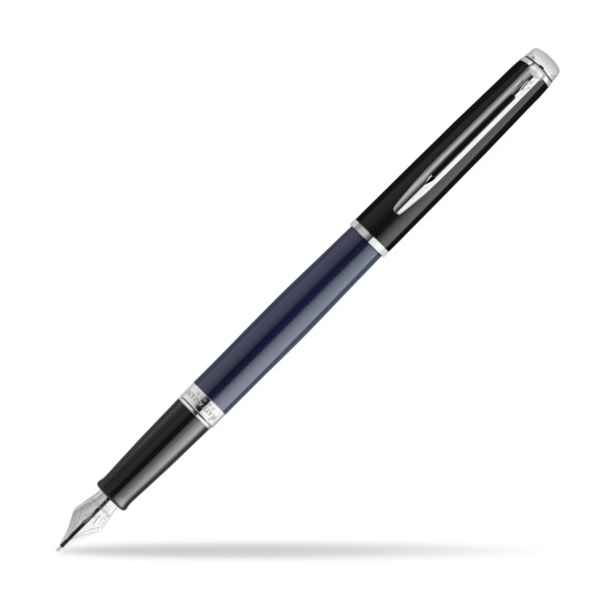Waterman HÉMISPHÈRE COLOR-BLOCK BLACK-BLUE Fountain Pen