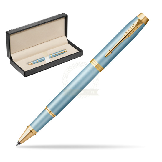 Parker IM RITUALS TURQUOISE GREEN Rollerball Pen in classic box black