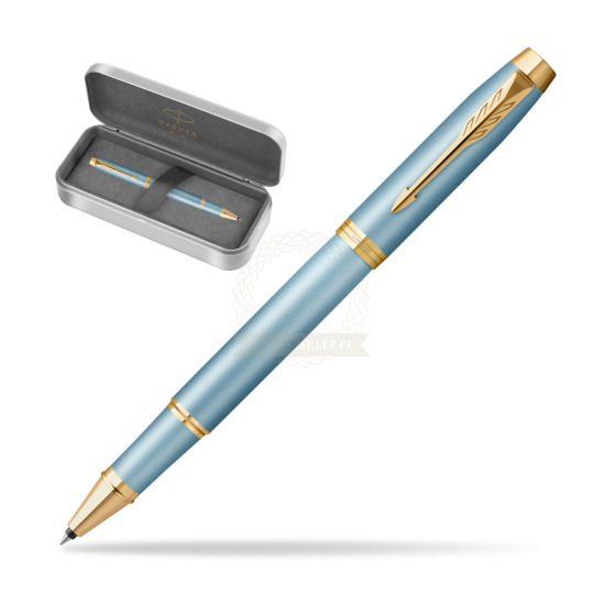 Parker IM RITUALS TURQUOISE GREEN Rollerball Pen in Parker metal gift box, special edition