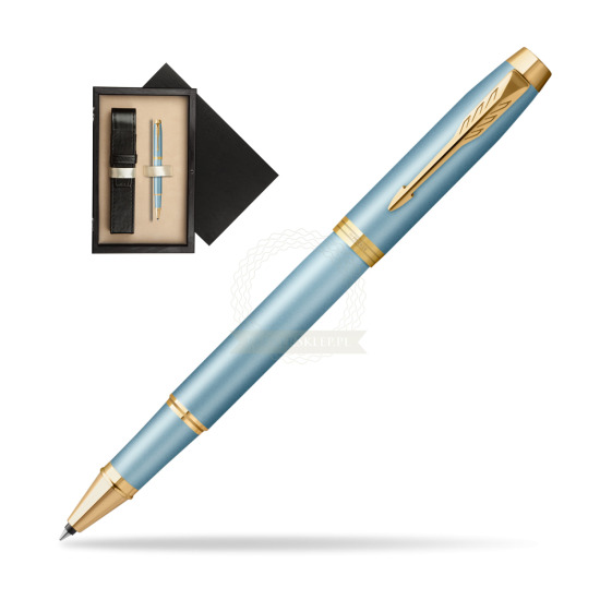 Parker IM RITUALS TURQUOISE GREEN Rollerball Pen in single wooden box Wenge Single Ecru