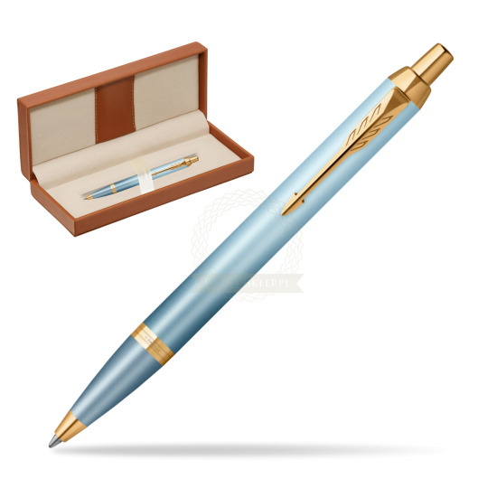 Parker IM RITUALS TURQUOISE GREEN Ballpoint Pen  in classic box brown
