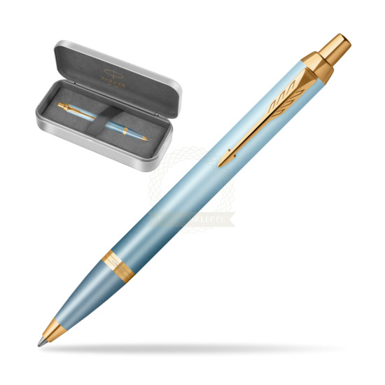 Parker IM RITUALS TURQUOISE GREEN Ballpoint Pen in Parker metal gift box, special edition