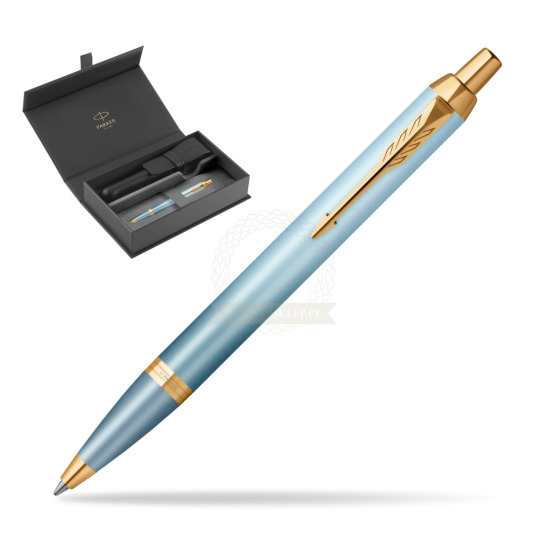 Parker IM RITUALS TURQUOISE GREEN Ballpoint Pen in original Parker box, closed case