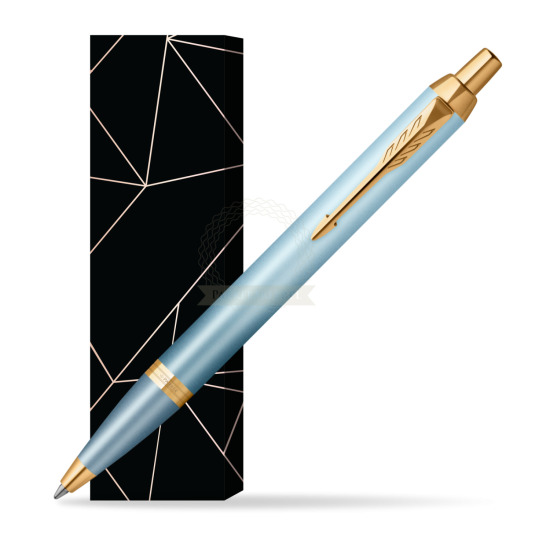 Parker IM RITUALS TURQUOISE GREEN Ballpoint Pen in cover Lucky