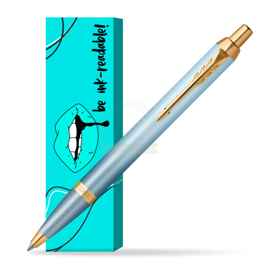 Parker IM RITUALS TURQUOISE GREEN Ballpoint Pen in cover Ink-readable