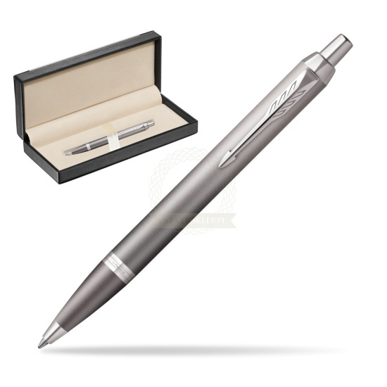 Parker IM RITUALS GREY Ballpoint Pen in classic box black