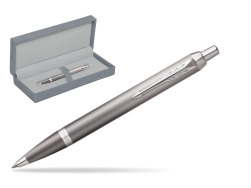 Parker IM RITUALS GREY Ballpoint Pen in suede box grey