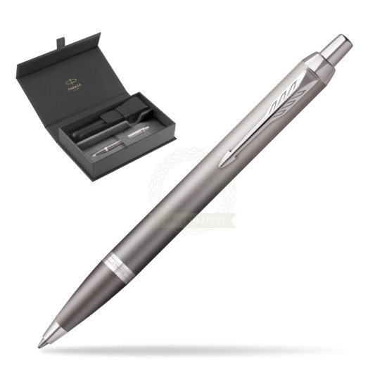 Parker IM RITUALS GREY Ballpoint Pen in original Parker box, closed case