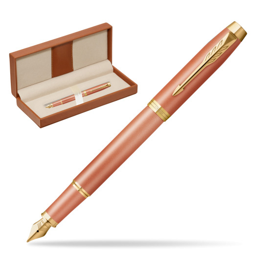 Fountain pen IM RITUALS ORANGE GT  in classic box brown