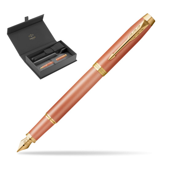 Fountain pen IM RITUALS ORANGE GT in original Parker box, closed case
