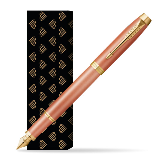 Fountain pen IM RITUALS ORANGE GT in cover Golden Hearts