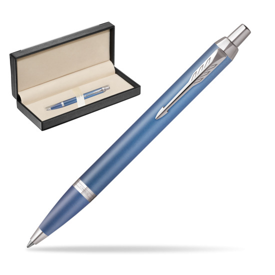 Bolígrafo Parker IM RITUALS BLUE in classic box black