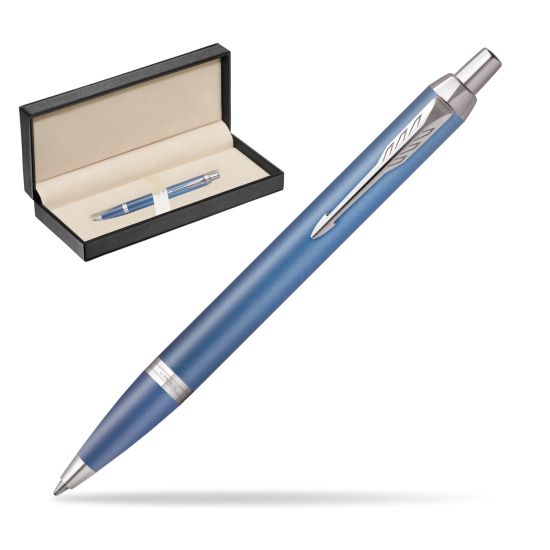 Bolígrafo Parker IM RITUALS BLUE in classic box pure black