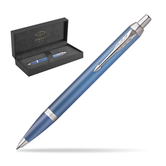Bolígrafo Parker IM RITUALS BLUE in original Parker Prestige box