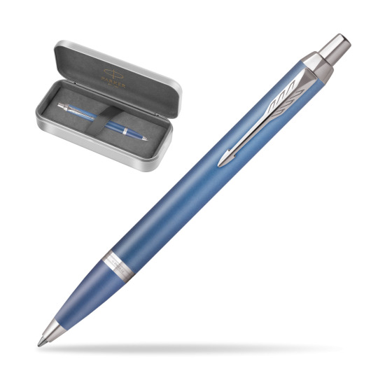 Bolígrafo Parker IM RITUALS BLUE in Parker metal gift box, special edition