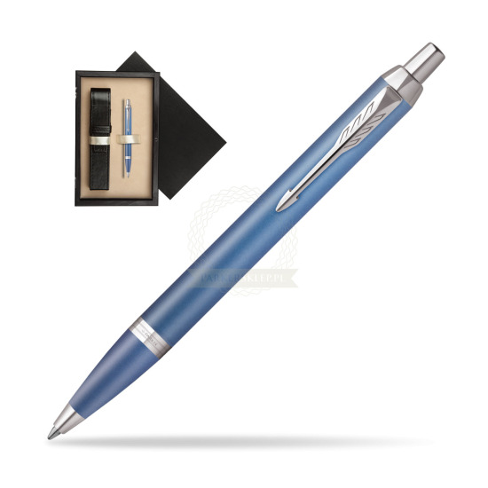 Bolígrafo Parker IM RITUALS BLUE in single wooden box Wenge Single Ecru
