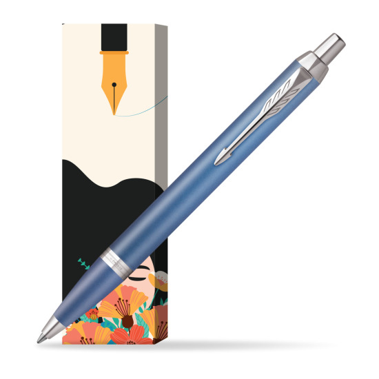 Bolígrafo Parker IM RITUALS BLUE in cover Poppy