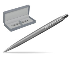Jotter Premium 70TH ANNIVERSARY STEEL CT Ballpoint Pen in suede box grey