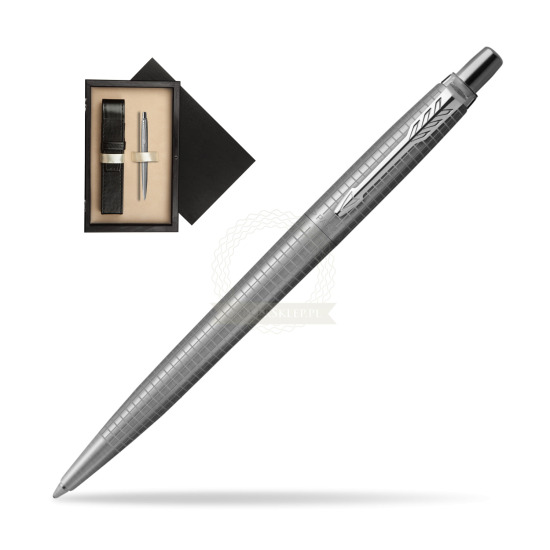 Jotter Premium 70TH ANNIVERSARY STEEL CT Ballpoint Pen in single wooden box Wenge Single Ecru